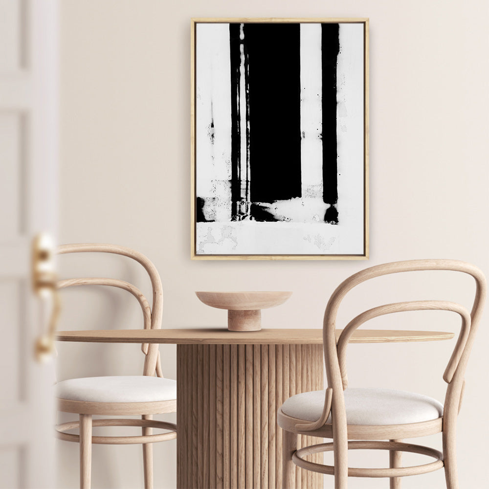 Shop Dark Expressions I Canvas Print a painted abstract themed framed canvas wall art print from The Print Emporium artwork collection - Buy Australian made fine art painting style stretched canvas prints for the home and your interior decor space, TPE-PC-NR619-CA-35X46-NF