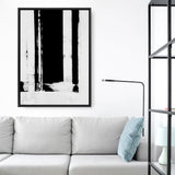 Shop Dark Expressions I Canvas Print a painted abstract themed framed canvas wall art print from The Print Emporium artwork collection - Buy Australian made fine art painting style stretched canvas prints for the home and your interior decor space, TPE-PC-NR619-CA-35X46-NF