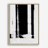 Shop Dark Expressions I Canvas Print a painted abstract themed framed canvas wall art print from The Print Emporium artwork collection - Buy Australian made fine art painting style stretched canvas prints for the home and your interior decor space, TPE-PC-NR619-CA-35X46-NF