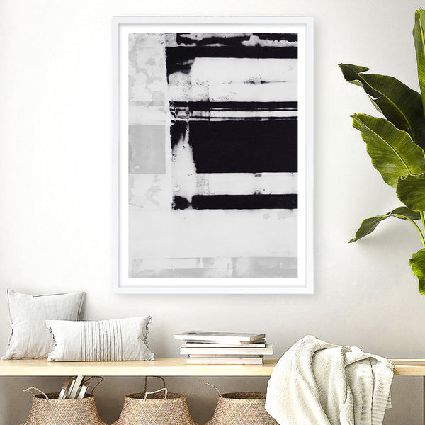 Shop Dark Expressions II Art Print a painted abstract themed wall art print from The Print Emporium wall artwork collection - Buy Australian made fine art painting style poster and framed prints for the home and your interior decor room, TPE-PC-NR620-AP
