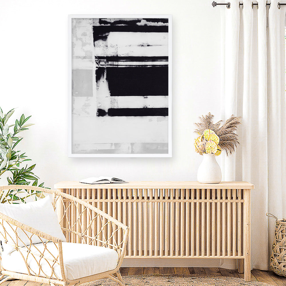 Shop Dark Expressions II Art Print a painted abstract themed wall art print from The Print Emporium wall artwork collection - Buy Australian made fine art painting style poster and framed prints for the home and your interior decor room, TPE-PC-NR620-AP