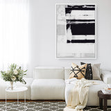 Shop Dark Expressions II Canvas Print a painted abstract themed framed canvas wall art print from The Print Emporium artwork collection - Buy Australian made fine art painting style stretched canvas prints for the home and your interior decor space, TPE-PC-NR620-CA-35X46-NF