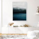Shop Dark Horizon Canvas Print a coastal themed painted framed canvas wall art print from The Print Emporium artwork collection - Buy Australian made fine art painting style stretched canvas prints for the home and your interior decor space, TPE-046-CA-35X46-NF