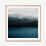 Shop Dark Horizon (Square) Art Print a coastal themed painted wall art print from The Print Emporium wall artwork collection - Buy Australian made fine art painting style poster and framed prints for the home and your interior decor room, TPE-070-AP