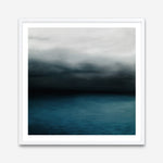 Shop Dark Horizon (Square) Art Print a coastal themed painted wall art print from The Print Emporium wall artwork collection - Buy Australian made fine art painting style poster and framed prints for the home and your interior decor room, TPE-070-AP