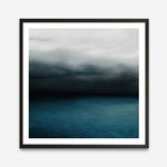 Shop Dark Horizon (Square) Art Print a coastal themed painted wall art print from The Print Emporium wall artwork collection - Buy Australian made fine art painting style poster and framed prints for the home and your interior decor room, TPE-070-AP