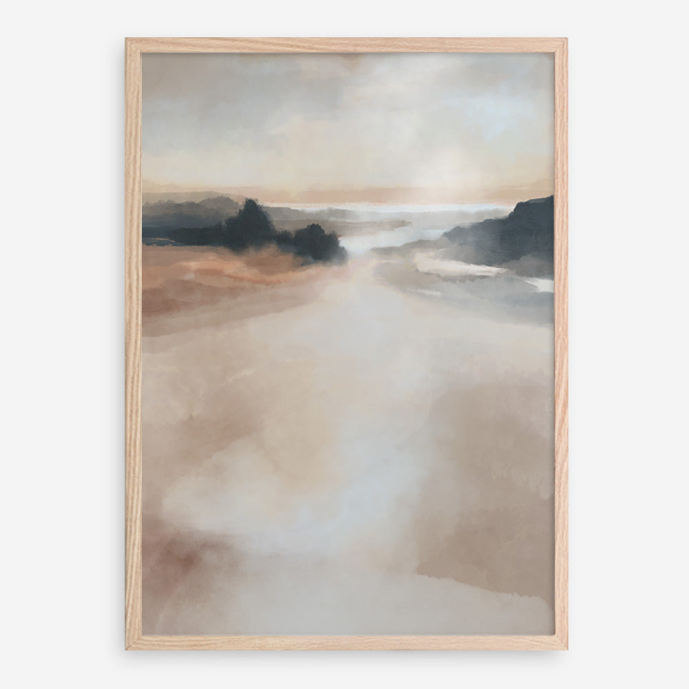 Shop Dawn Rest Art Print a painted abstract themed wall art print from The Print Emporium wall artwork collection - Buy Australian made fine art painting style poster and framed prints for the home and your interior decor room, TPE-DH-036-AP