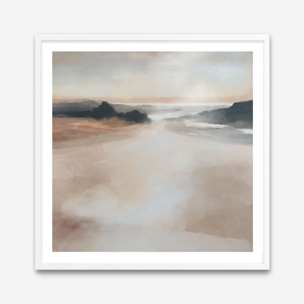 Shop Dawn Rest (Square) Art Print a painted abstract themed wall art print from The Print Emporium wall artwork collection - Buy Australian made fine art painting style poster and framed prints for the home and your interior decor room, TPE-DH-266-AP