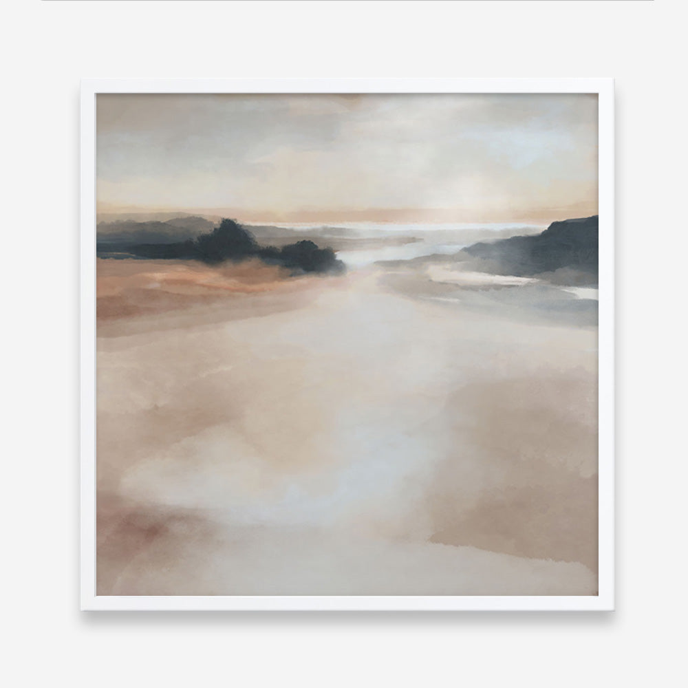 Shop Dawn Rest (Square) Art Print a painted abstract themed wall art print from The Print Emporium wall artwork collection - Buy Australian made fine art painting style poster and framed prints for the home and your interior decor room, TPE-DH-266-AP