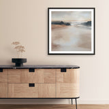 Shop Dawn Rest (Square) Art Print a painted abstract themed wall art print from The Print Emporium wall artwork collection - Buy Australian made fine art painting style poster and framed prints for the home and your interior decor room, TPE-DH-266-AP