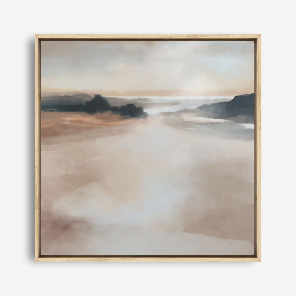 Shop Dawn Rest (Square) Canvas Print a painted abstract themed framed canvas wall art print from The Print Emporium artwork collection - Buy Australian made fine art painting style stretched canvas prints for the home and your interior decor space, TPE-DH-266-CA-40X40-NF
