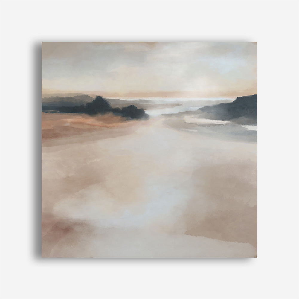 Shop Dawn Rest (Square) Canvas Print a painted abstract themed framed canvas wall art print from The Print Emporium artwork collection - Buy Australian made fine art painting style stretched canvas prints for the home and your interior decor space, TPE-DH-266-CA-40X40-NF