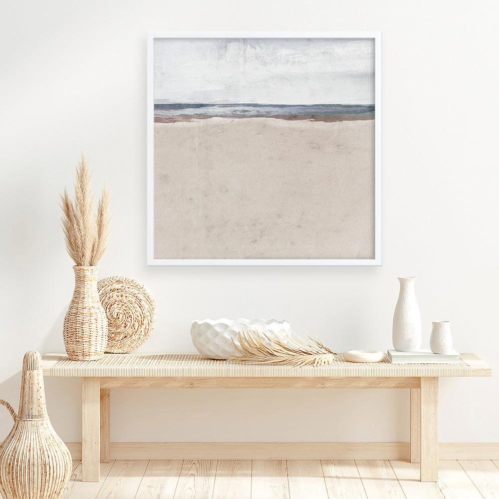 Shop Day Off (Square) Art Print a painted abstract themed wall art print from The Print Emporium wall artwork collection - Buy Australian made fine art painting style poster and framed prints for the home and your interior decor room, TPE-DH-205-AP