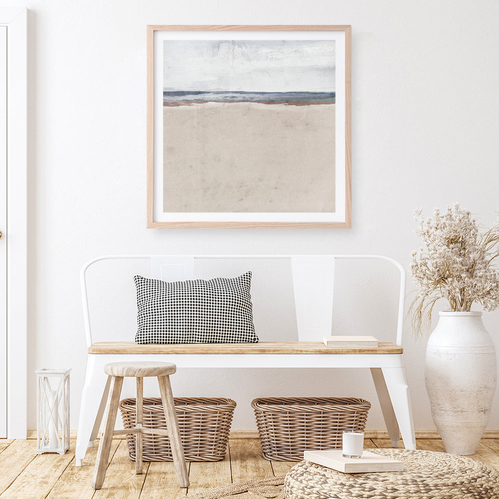 Shop Day Off (Square) Art Print a painted abstract themed wall art print from The Print Emporium wall artwork collection - Buy Australian made fine art painting style poster and framed prints for the home and your interior decor room, TPE-DH-205-AP
