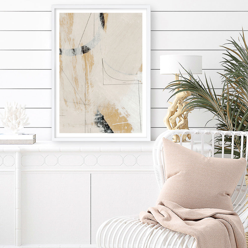 Shop Day to Day Art Print a painted abstract themed wall art print from The Print Emporium wall artwork collection - Buy Australian made fine art painting style poster and framed prints for the home and your interior decor room, TPE-DH-037-AP