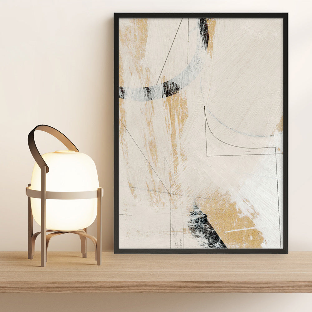 Shop Day to Day Art Print a painted abstract themed wall art print from The Print Emporium wall artwork collection - Buy Australian made fine art painting style poster and framed prints for the home and your interior decor room, TPE-DH-037-AP