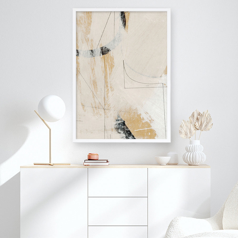 Shop Day to Day Art Print a painted abstract themed wall art print from The Print Emporium wall artwork collection - Buy Australian made fine art painting style poster and framed prints for the home and your interior decor room, TPE-DH-037-AP