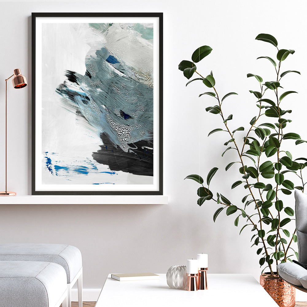 Shop Dazzle I Art Print a painted abstract themed wall art print from The Print Emporium wall artwork collection - Buy Australian made fine art painting style poster and framed prints for the home and your interior decor room, TPE-PC-PI518-AP