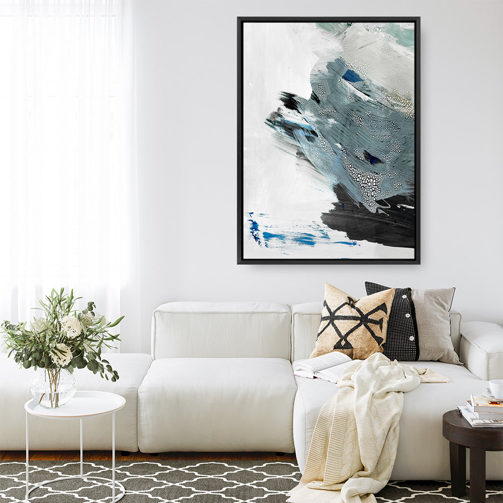 Shop Dazzle I Canvas Print a painted abstract themed framed canvas wall art print from The Print Emporium artwork collection - Buy Australian made fine art painting style stretched canvas prints for the home and your interior decor space, TPE-PC-PI518-CA-35X46-NF
