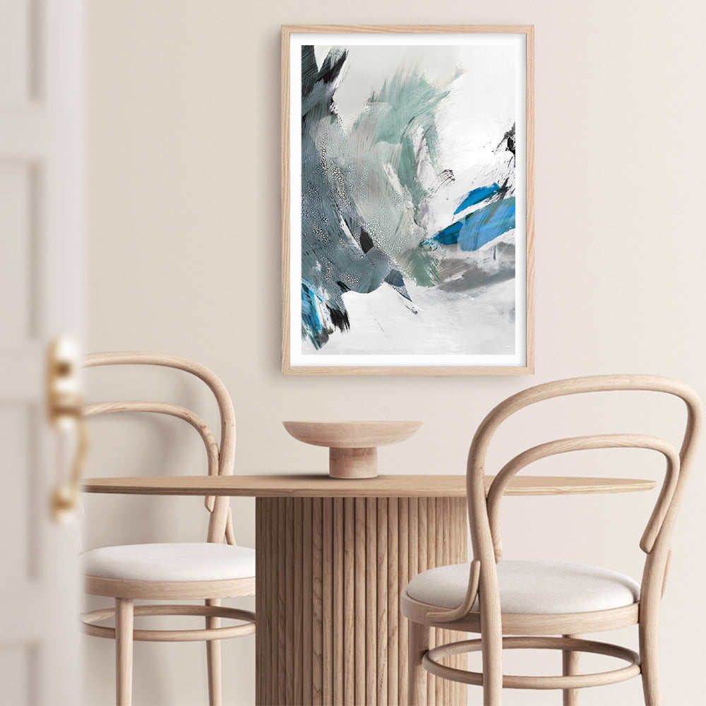 Shop Dazzle II Art Print a painted abstract themed wall art print from The Print Emporium wall artwork collection - Buy Australian made fine art painting style poster and framed prints for the home and your interior decor room, TPE-PC-PI519-AP