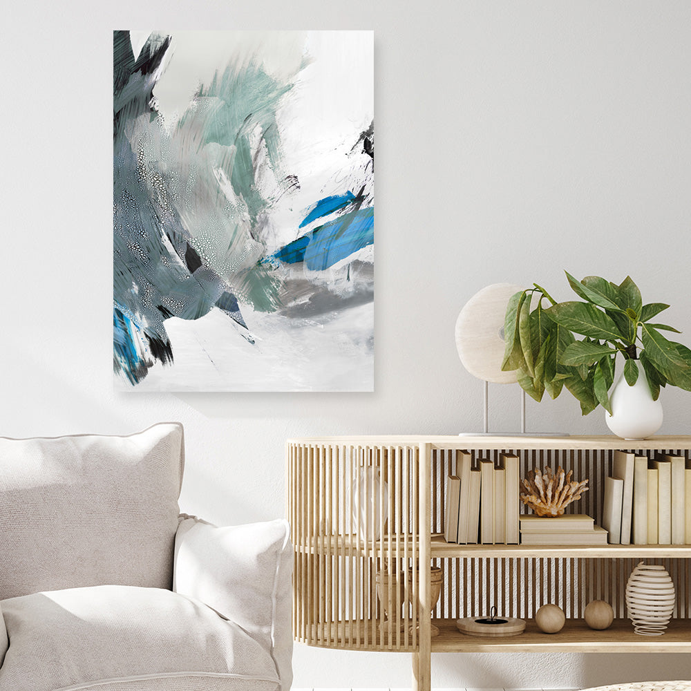 Shop Dazzle II Canvas Print a painted abstract themed framed canvas wall art print from The Print Emporium artwork collection - Buy Australian made fine art painting style stretched canvas prints for the home and your interior decor space, TPE-PC-PI519-CA-35X46-NF