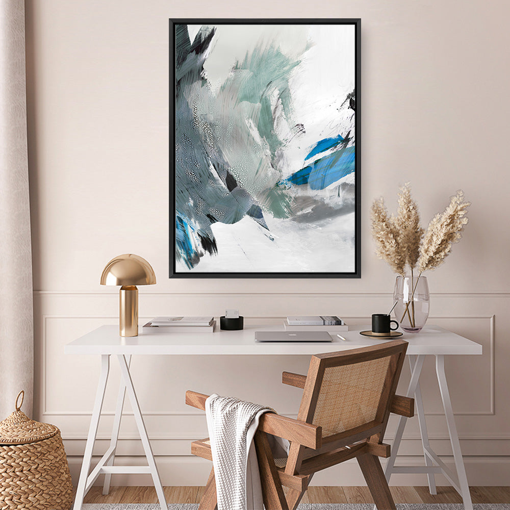 Shop Dazzle II Canvas Print a painted abstract themed framed canvas wall art print from The Print Emporium artwork collection - Buy Australian made fine art painting style stretched canvas prints for the home and your interior decor space, TPE-PC-PI519-CA-35X46-NF