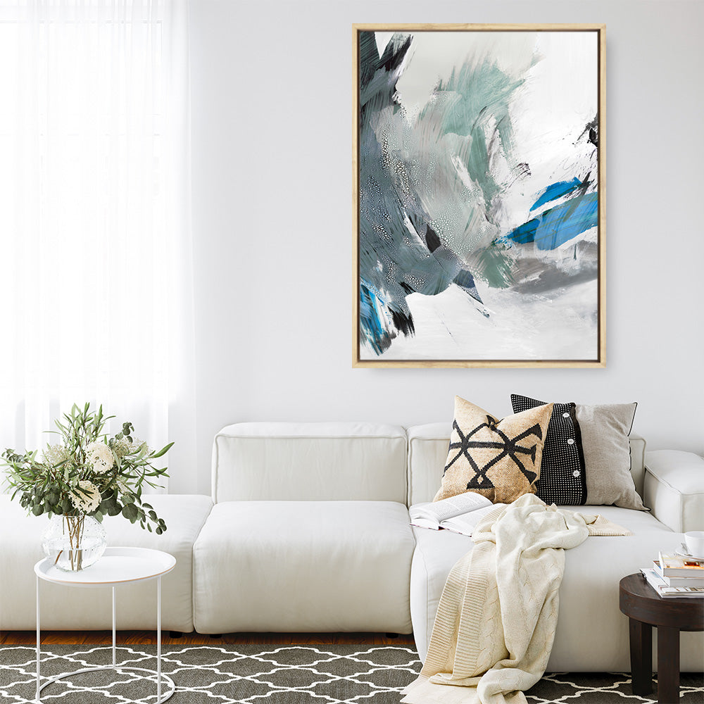 Shop Dazzle II Canvas Print a painted abstract themed framed canvas wall art print from The Print Emporium artwork collection - Buy Australian made fine art painting style stretched canvas prints for the home and your interior decor space, TPE-PC-PI519-CA-35X46-NF