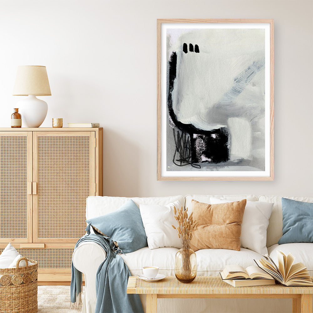 Shop Decoy 1 Art Print a painted abstract themed wall art print from The Print Emporium wall artwork collection - Buy Australian made fine art painting style poster and framed prints for the home and your interior decor room, TPE-DH-038-AP