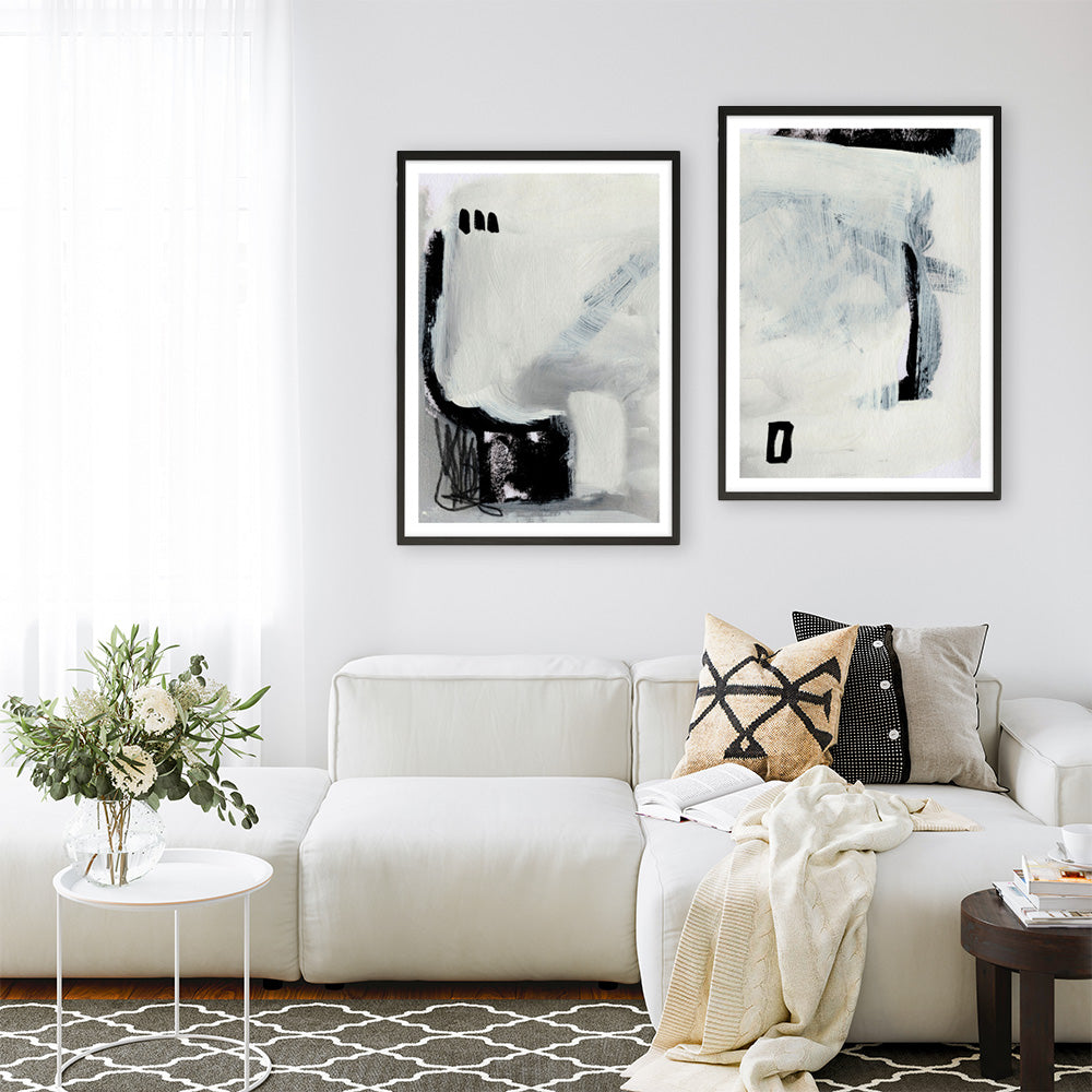 Shop Decoy 1 Art Print a painted abstract themed wall art print from The Print Emporium wall artwork collection - Buy Australian made fine art painting style poster and framed prints for the home and your interior decor room, TPE-DH-038-AP