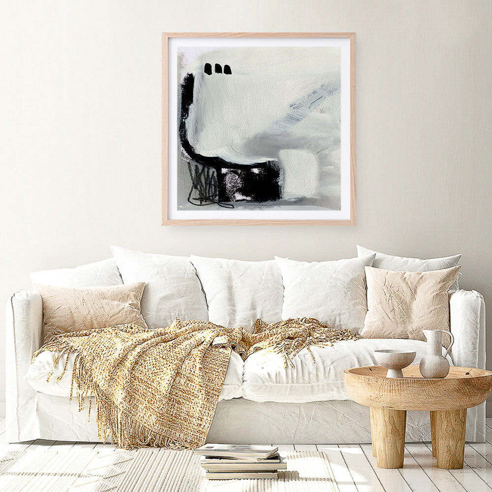 Shop Decoy 1 (Square) Art Print a painted abstract themed wall art print from The Print Emporium wall artwork collection - Buy Australian made fine art painting style poster and framed prints for the home and your interior decor room, TPE-DH-268-AP