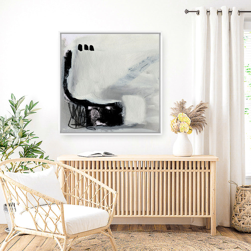 Shop Decoy 1 (Square) Canvas Print a painted abstract themed framed canvas wall art print from The Print Emporium artwork collection - Buy Australian made fine art painting style stretched canvas prints for the home and your interior decor space, TPE-DH-268-CA-40X40-NF