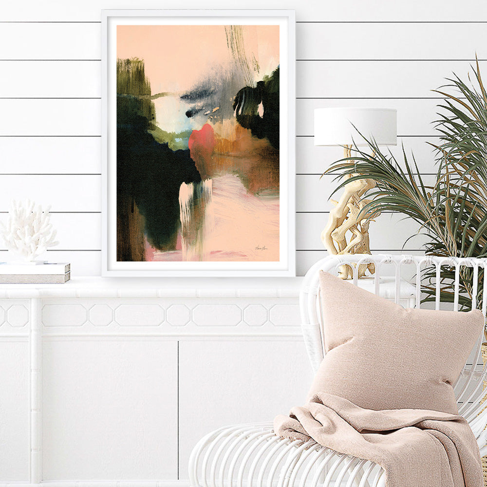 Shop Deep Creek Art Print a painted abstract themed wall art print from The Print Emporium wall artwork collection - Buy Australian made fine art painting style poster and framed prints for the home and your interior decor room, TPE-WA-73356-AP