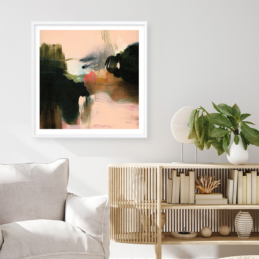 Shop Deep Creek (Square) Art Print a painted abstract themed wall art print from The Print Emporium wall artwork collection - Buy Australian made fine art painting style poster and framed prints for the home and your interior decor room, TPE-WA-73356A-AP