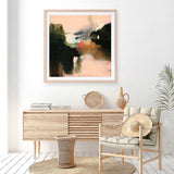 Shop Deep Creek (Square) Art Print a painted abstract themed wall art print from The Print Emporium wall artwork collection - Buy Australian made fine art painting style poster and framed prints for the home and your interior decor room, TPE-WA-73356A-AP