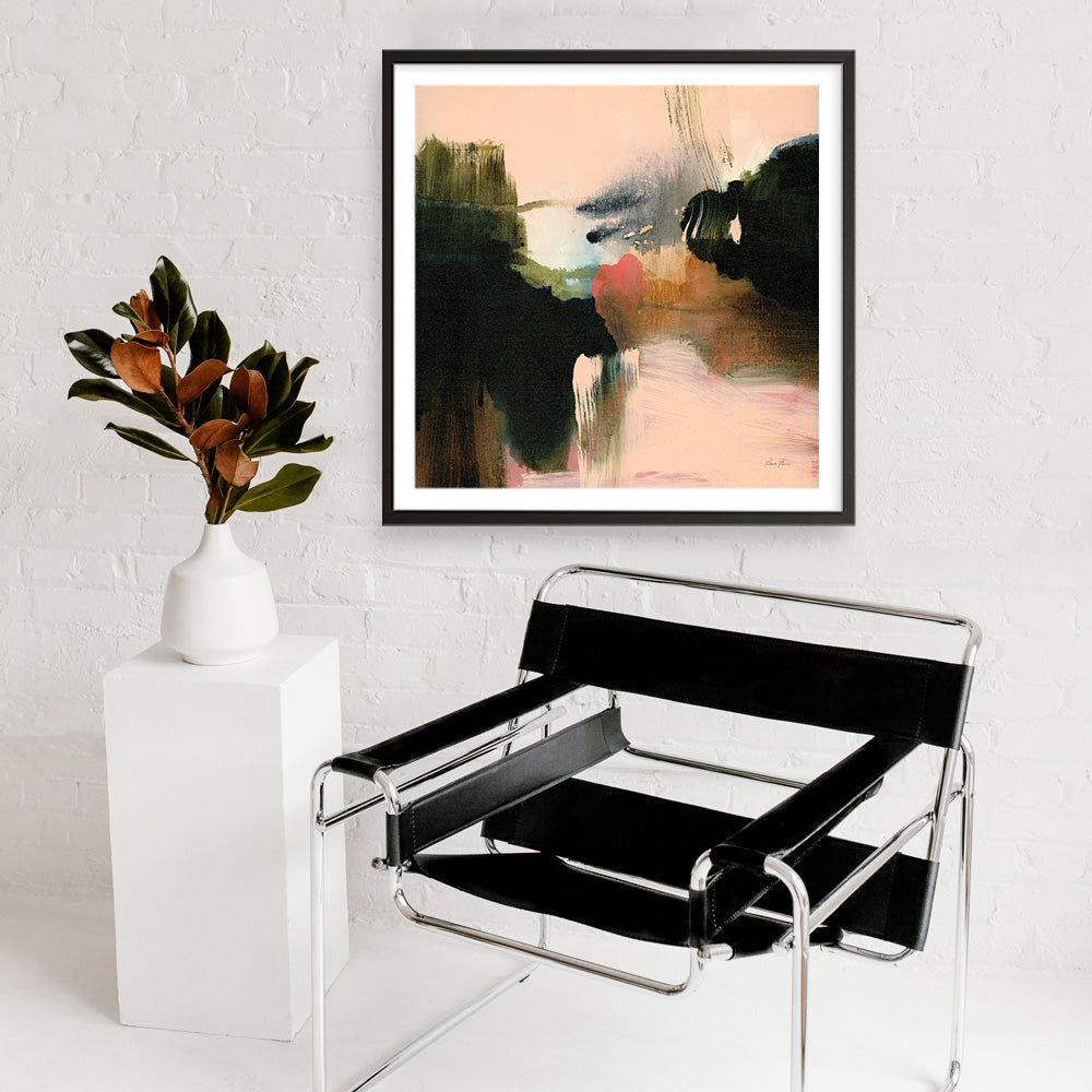 Shop Deep Creek (Square) Art Print a painted abstract themed wall art print from The Print Emporium wall artwork collection - Buy Australian made fine art painting style poster and framed prints for the home and your interior decor room, TPE-WA-73356A-AP