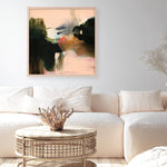 Shop Deep Creek (Square) Art Print a painted abstract themed wall art print from The Print Emporium wall artwork collection - Buy Australian made fine art painting style poster and framed prints for the home and your interior decor room, TPE-WA-73356A-AP