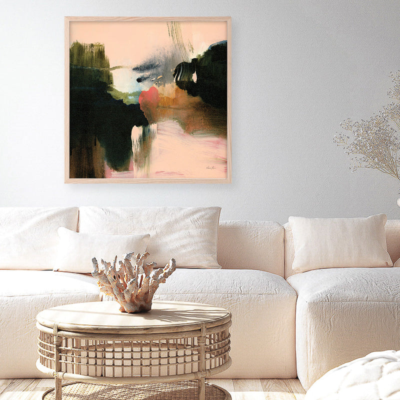 Shop Deep Creek (Square) Art Print a painted abstract themed wall art print from The Print Emporium wall artwork collection - Buy Australian made fine art painting style poster and framed prints for the home and your interior decor room, TPE-WA-73356A-AP