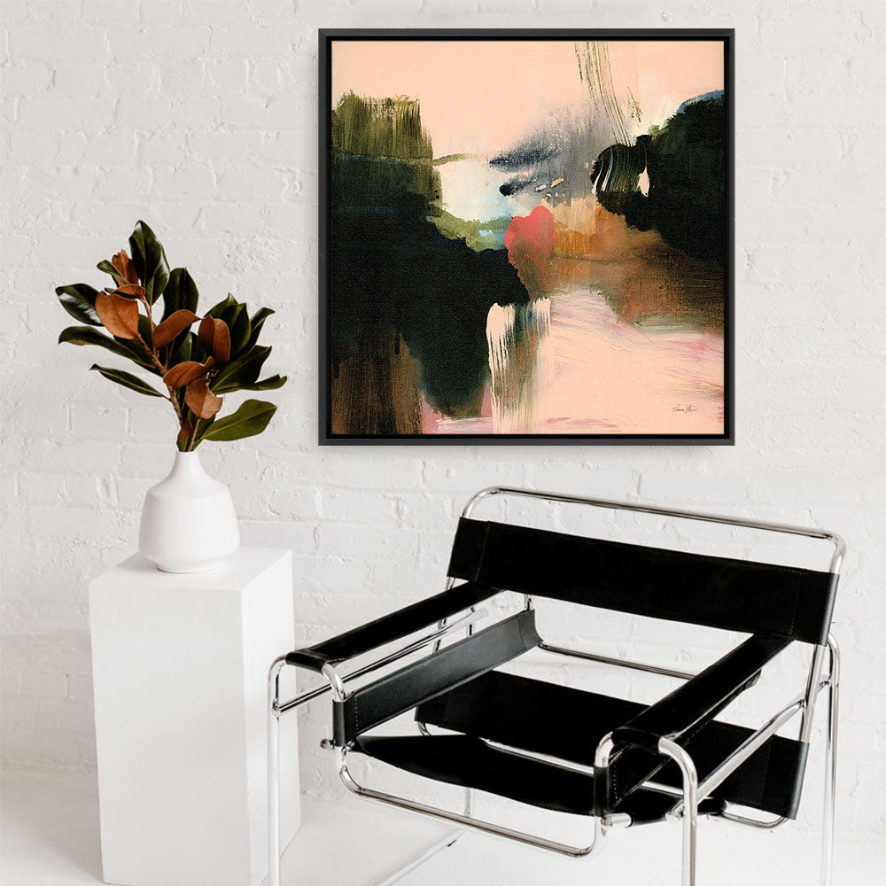Shop Deep Creek (Square) Canvas Print a painted abstract themed framed canvas wall art print from The Print Emporium artwork collection - Buy Australian made fine art painting style stretched canvas prints for the home and your interior decor space, TPE-WA-73356A-CA-40X40-NF