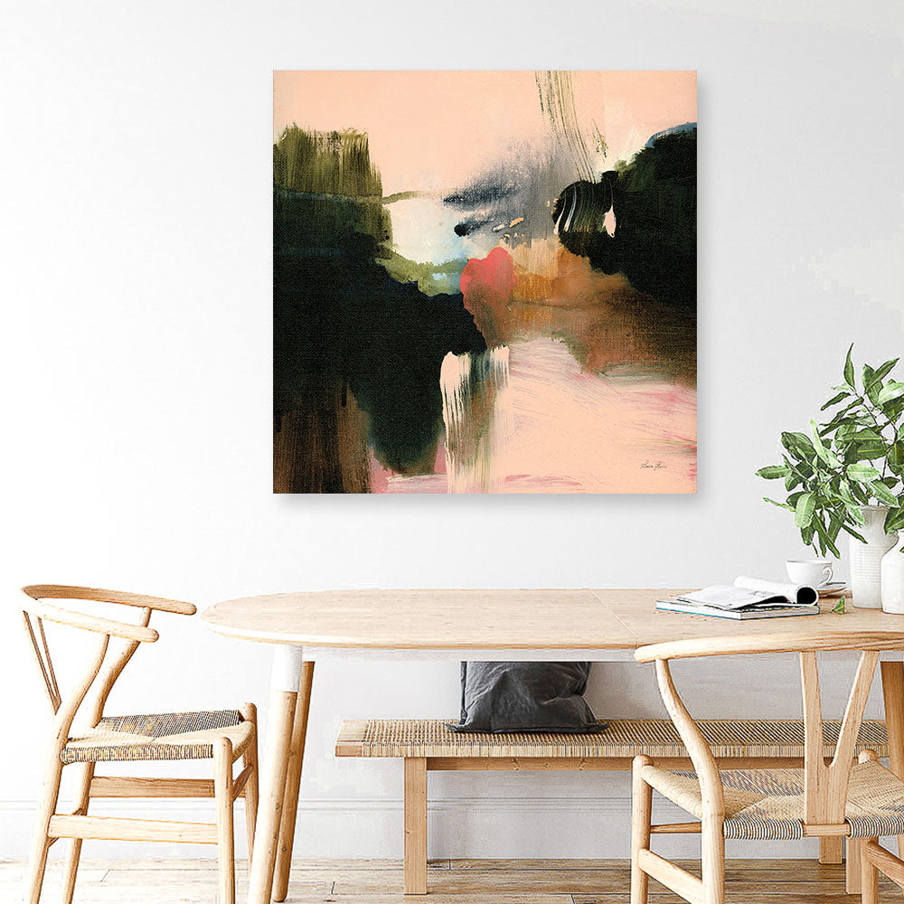 Shop Deep Creek (Square) Canvas Print a painted abstract themed framed canvas wall art print from The Print Emporium artwork collection - Buy Australian made fine art painting style stretched canvas prints for the home and your interior decor space, TPE-WA-73356A-CA-40X40-NF