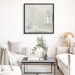Shop Delicate Gray (Square) Art Print a painted abstract themed wall art print from The Print Emporium wall artwork collection - Buy Australian made fine art painting style poster and framed prints for the home and your interior decor room, TPE-WA-68967-AP