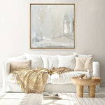 Shop Delicate Gray (Square) Canvas Print a painted abstract themed framed canvas wall art print from The Print Emporium artwork collection - Buy Australian made fine art painting style stretched canvas prints for the home and your interior decor space, TPE-WA-68967-CA-40X40-NF