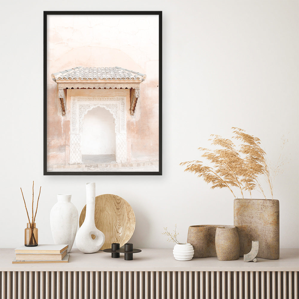 Shop Desert Entrance I Photo Art Print a Moroccan desert boho themed photography wall art print from The Print Emporium wall artwork collection - Buy Australian made fine art poster and framed prints for the home and your interior decor room, TPE-1105-AP