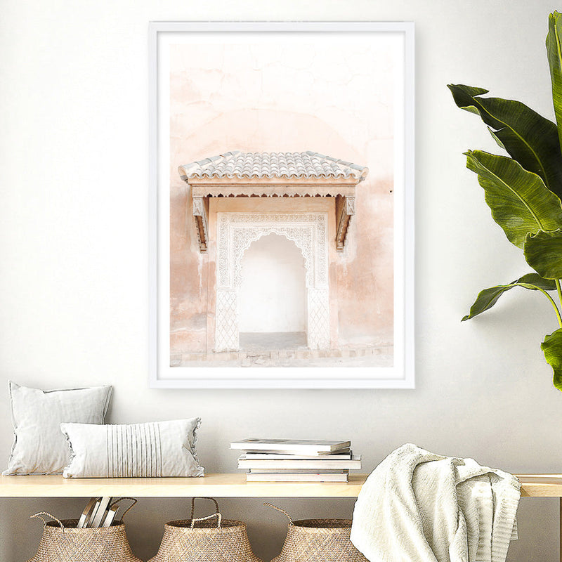 Shop Desert Entrance I Photo Art Print a Moroccan desert boho themed photography wall art print from The Print Emporium wall artwork collection - Buy Australian made fine art poster and framed prints for the home and your interior decor room, TPE-1105-AP