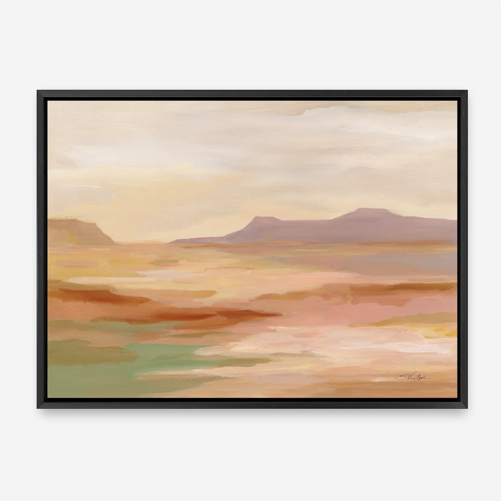 Shop Desert Hues Canvas Print a painted abstract themed framed canvas wall art print from The Print Emporium artwork collection - Buy Australian made fine art painting style stretched canvas prints for the home and your interior decor space, TPE-WA-72299-CA-35X46-NF