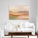 Shop Desert Hues Canvas Print a painted abstract themed framed canvas wall art print from The Print Emporium artwork collection - Buy Australian made fine art painting style stretched canvas prints for the home and your interior decor space, TPE-WA-72299-CA-35X46-NF