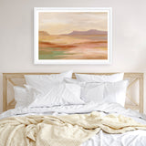 Shop Desert Hues Walk Art Print a painted abstract themed wall art print from The Print Emporium wall artwork collection - Buy Australian made fine art painting style poster and framed prints for the home and your interior decor room, TPE-WA-72299-AP