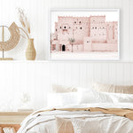 Shop Desert Palace Photo Art Print a Moroccan desert boho themed photography wall art print from The Print Emporium wall artwork collection - Buy Australian made fine art poster and framed prints for the home and your interior decor room, TPE-822-AP