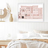 Shop Desert Palace Photo Art Print a Moroccan desert boho themed photography wall art print from The Print Emporium wall artwork collection - Buy Australian made fine art poster and framed prints for the home and your interior decor room, TPE-822-AP
