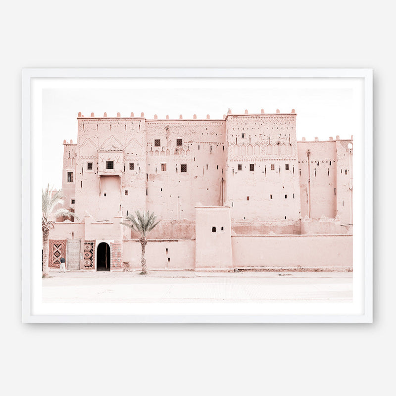 Shop Desert Palace Photo Art Print a Moroccan desert boho themed photography wall art print from The Print Emporium wall artwork collection - Buy Australian made fine art poster and framed prints for the home and your interior decor room, TPE-822-AP