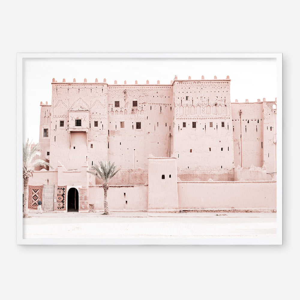 Shop Desert Palace Photo Art Print a Moroccan desert boho themed photography wall art print from The Print Emporium wall artwork collection - Buy Australian made fine art poster and framed prints for the home and your interior decor room, TPE-822-AP